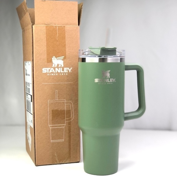 Stanley Adventure Quencher Traveler mug 40 oz SHRUB *retired, first generation - Picture 6 of 6